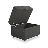 Justin Small Storage Footstool from Roseland Furniture