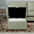 Justin Small Storage Footstool