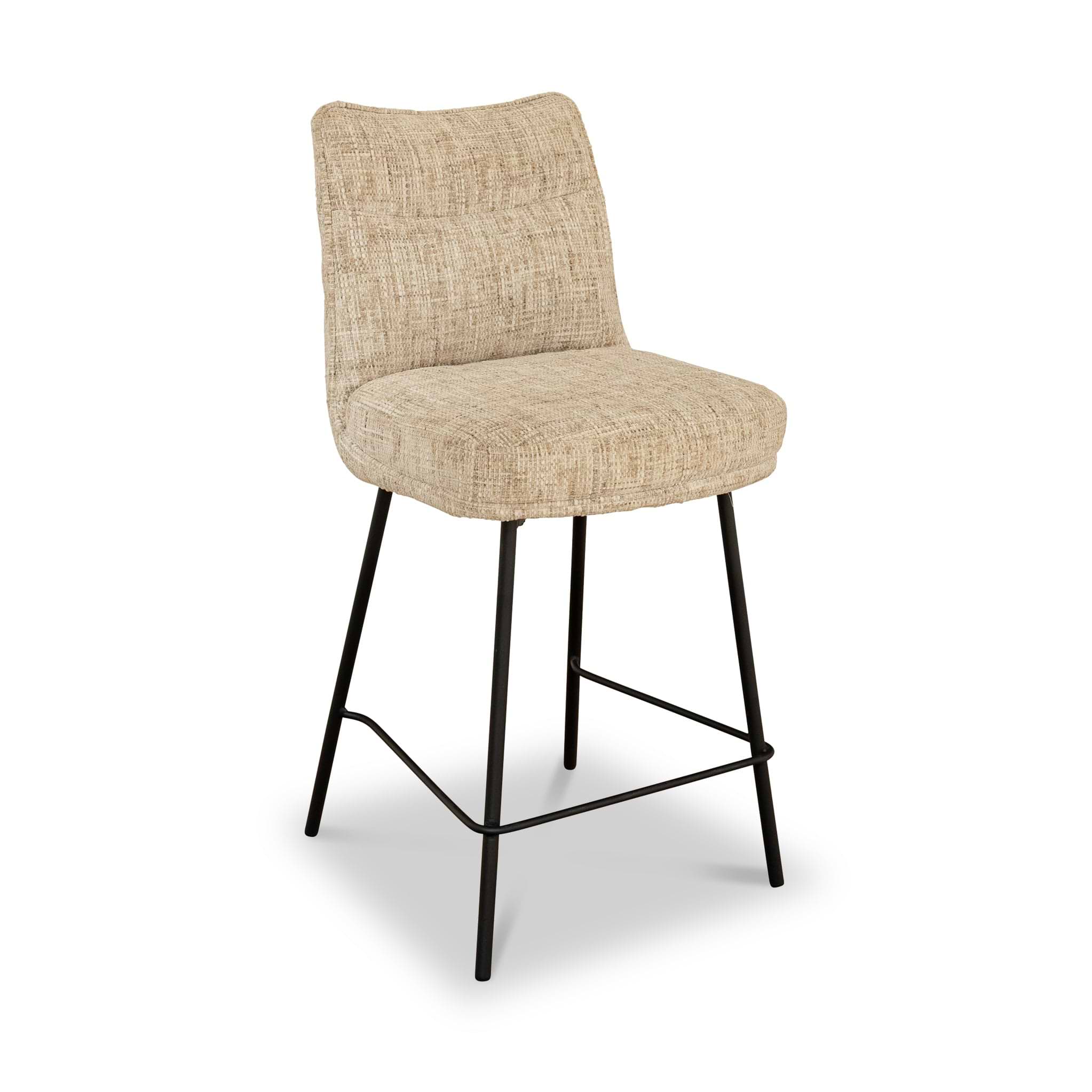 Cole Textured Bar Stool from Roseland Furniture