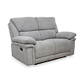 Fernsby 2 Seater Manual Recliner Grey from Roseland Furniture