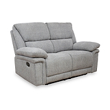 Fernsby 2 Seater Manual Recliner Grey from Roseland Furniture