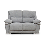 Fernsby 2 Seater Manual Recliner Grey from Roseland Furniture