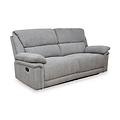 Fernsby 3 Seater Manual Recliner Grey from Roseland Furniture