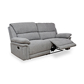 Fernsby 3 Seater Manual Recliner Grey from Roseland Furniture