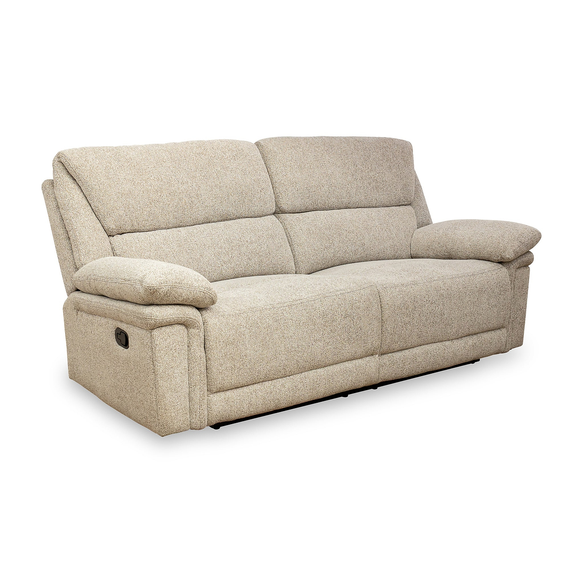 Fernsby 3 Seater Manual Recliner Natural from Roseland Furniture