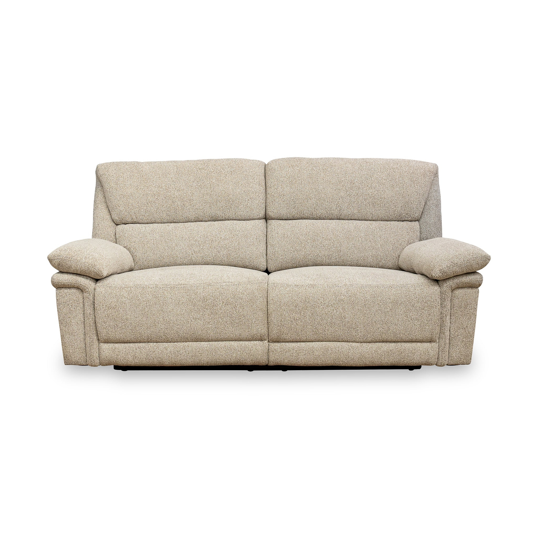 Fernsby 3 Seater Manual Recliner Natural from Roseland Furniture