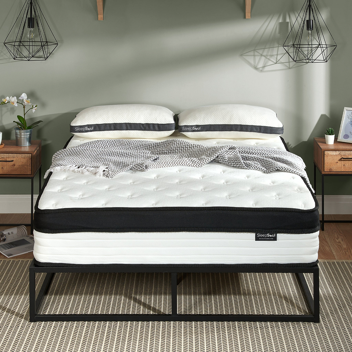 SleepSoul Cloud Pocket Spring & Memory Foam Mattress