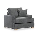 Birchley Soft Chenille Armchair Heather from Roseland Furniture