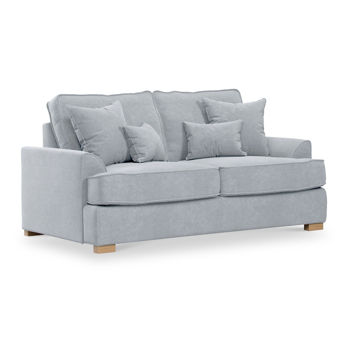 Birchley Soft Chenille 2 Seater Sofa Ice from Roseland Furniture