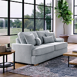 Birchley Soft Chenille 2 Seater Sofa Ice from Roseland Furniture