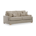 Birchley Soft Chenille 3 Seater Sofa Linen from Roseland Furniture