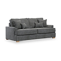 Birchley Soft Chenille 3 Seater Sofa Heather from Roseland Furniture