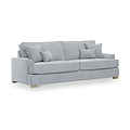 Birchley Soft Chenille 4 Seater Sofa Ice from Roseland Furniture