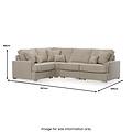 Birchley Soft Chenille RH Corner Sofa  from Roseland Furniture