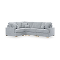 Birchley Soft Chenille RH Corner Sofa Ice from Roseland Furniture