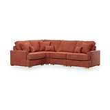 Birchley Soft Chenille RH Corner Sofa Terra from Roseland Furniture