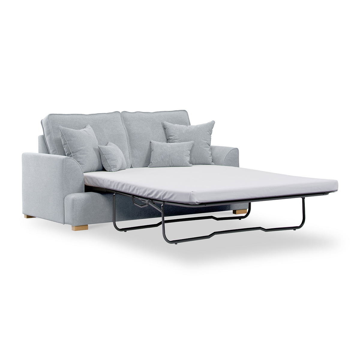 Birchley Soft Chenille 2 Seater Sofabed Ice from Roseland Furniture