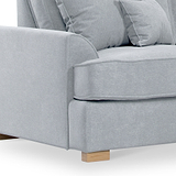 Birchley Ice Sofa / Armchair foot close up