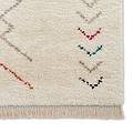 Edie Boho Multi Coloured Chevron Shaggy Rug