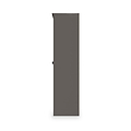 Huxley 1 Door Wardrobe With Open Shelves Oak Graphite from Roseland Furniture