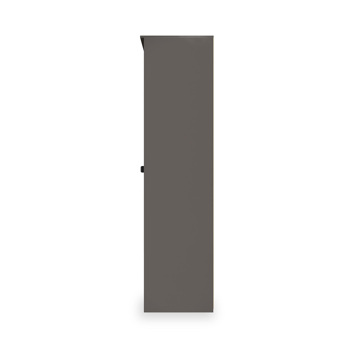 Huxley 1 Door Wardrobe With Open Shelves Oak Graphite from Roseland Furniture