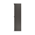 Huxley 1 Door Wardrobe With Open Shelves Oak Graphite from Roseland Furniture