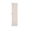 Huxley 1 Door Wardrobe With Open Shelves Cashmere from Roseland Furniture