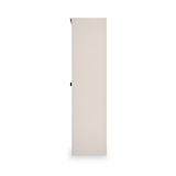 Huxley 1 Door Wardrobe With Open Shelves Cashmere from Roseland Furniture