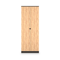 Huxley Full Hanging Wardrobe Oak Graphite from Roseland Furniture