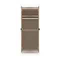 Huxley Full Hanging Wardrobe Oak Cashmere from Roseland Furniture