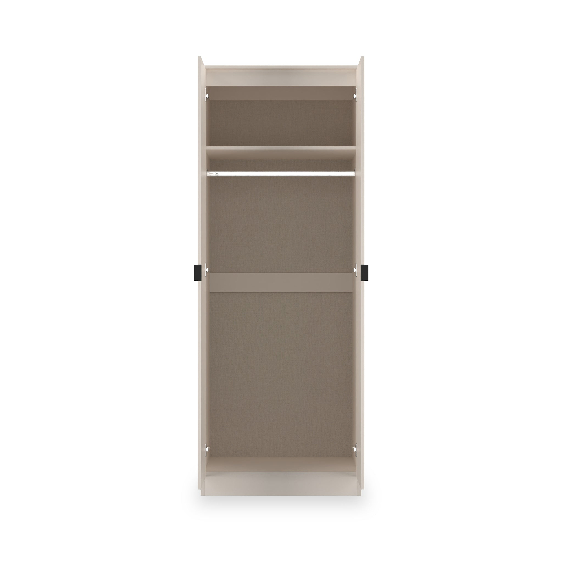 Huxley Full Hanging Wardrobe Cashmere from Roseland Furniture