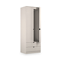 Huxley Double Wardrobe 2 Drawers Cashmere from Roseland Furniture