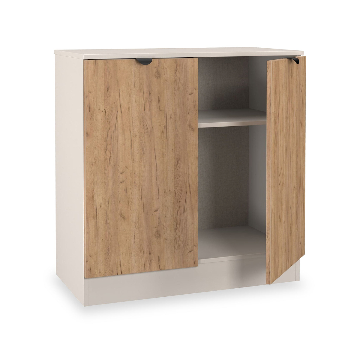 Huxley 2 Door Cabinet Oak Cashmere from Roseland Furniture