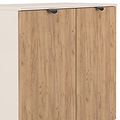 Huxley 2 Door Cabinet Oak Cashmere from Roseland Furniture