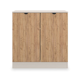 Huxley 2 Door Cabinet Oak Cashmere from Roseland Furniture