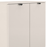 Huxley 2 Door Cabinet Cashmere from Roseland Furniture