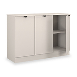 Huxley 3 Door Sideboard Cashmere from Roseland Furniture
