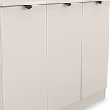Huxley 3 Door Sideboard Cashmere from Roseland Furniture
