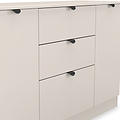 Huxley 2 Door 3 Drawer Sideboard Cashmere from Roseland Furniture