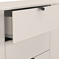 Huxley 2 Door 3 Drawer Sideboard Cashmere from Roseland Furniture