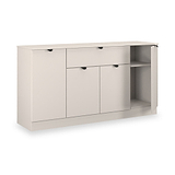 Huxley 4 Door 1 Drawer Sideboard Cashmere from Roseland Furniture