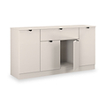Huxley 4 Door 1 Drawer Sideboard Cashmere from Roseland Furniture