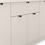 Huxley 4 Door 1 Drawer Sideboard Cashmere from Roseland Furniture