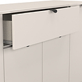 Huxley 4 Door 1 Drawer Sideboard Cashmere from Roseland Furniture