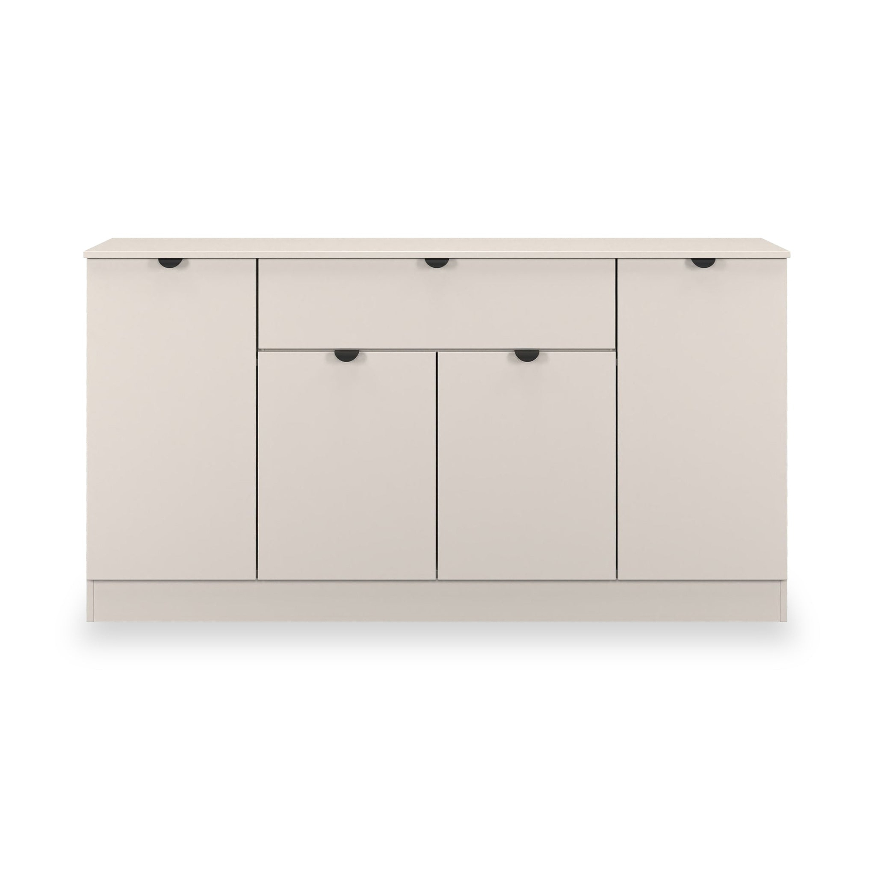 Huxley 4 Door 1 Drawer Sideboard Cashmere from Roseland Furniture