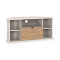 Huxley Corner TV Unit Oak Cashmere from Roseland Furniture