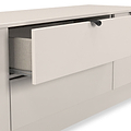 Huxley 2 Door 2 Drawer TV Unit Cashmere from Roseland Furniture