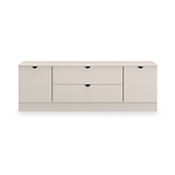 Huxley 2 Door 2 Drawer TV Unit Cashmere from Roseland Furniture
