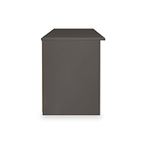 Huxley Wide 1 Drawer TV Media Unit Oak Graphite Side1 from Roseland Furniture