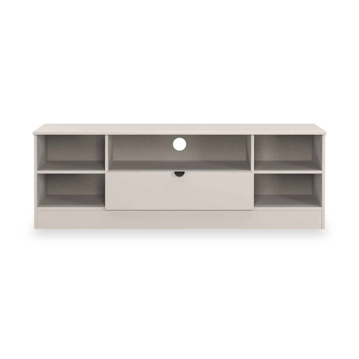 Huxley Wide 1 Drawer TV Media Unit Cashmere from Roseland Furniture